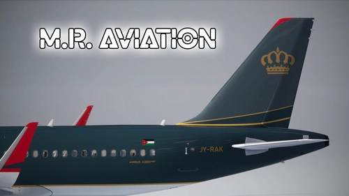 iniBuilds Airbus A320neo V2 Royal Jordanian Oneworld livery JY-RAK 