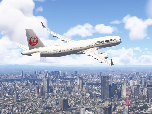 iniBuilds Airbus A321LR - Japan Airlines Livery