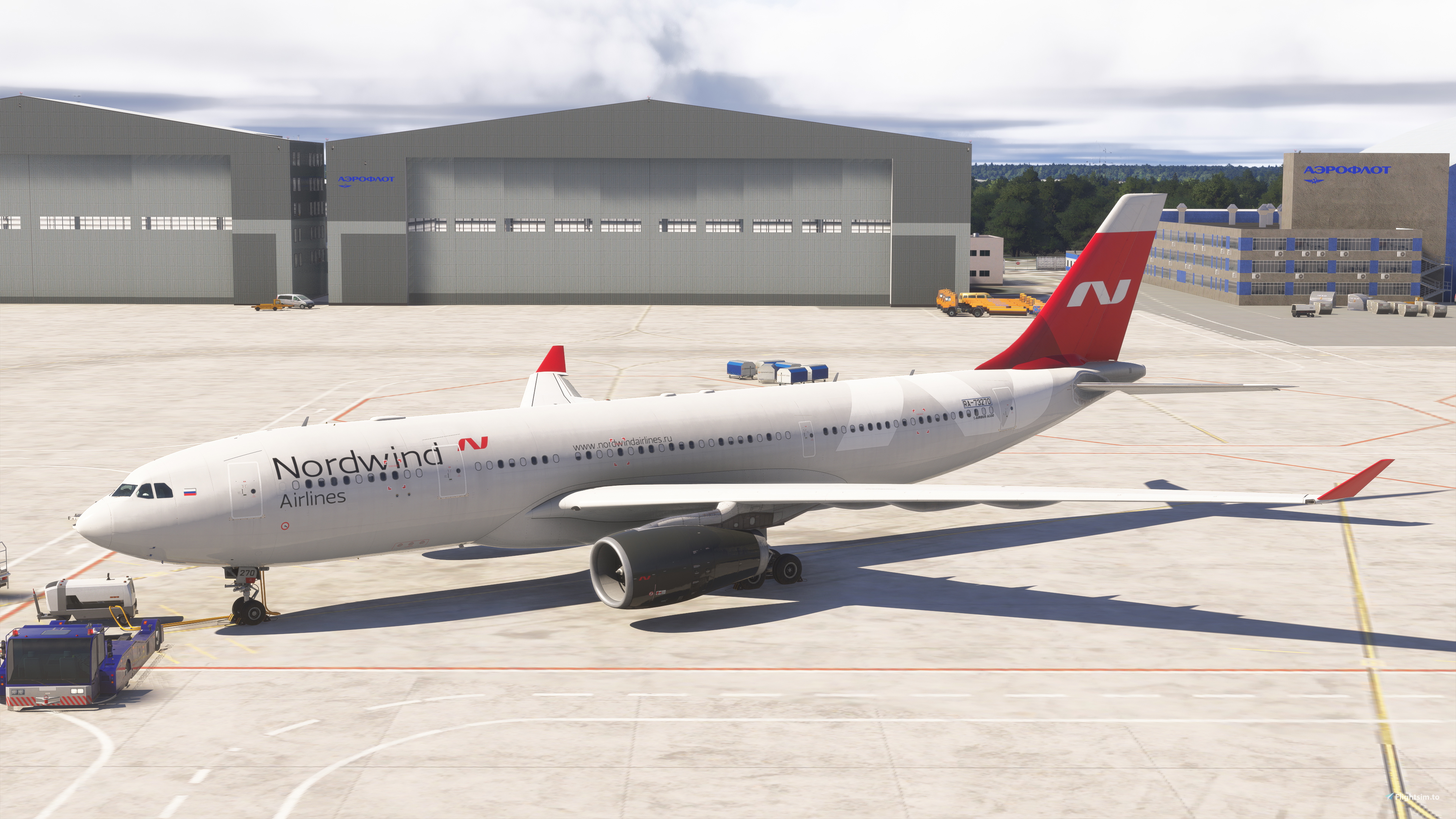 iniBuilds Airbus A330-200 Nordwind Pack - Image 1