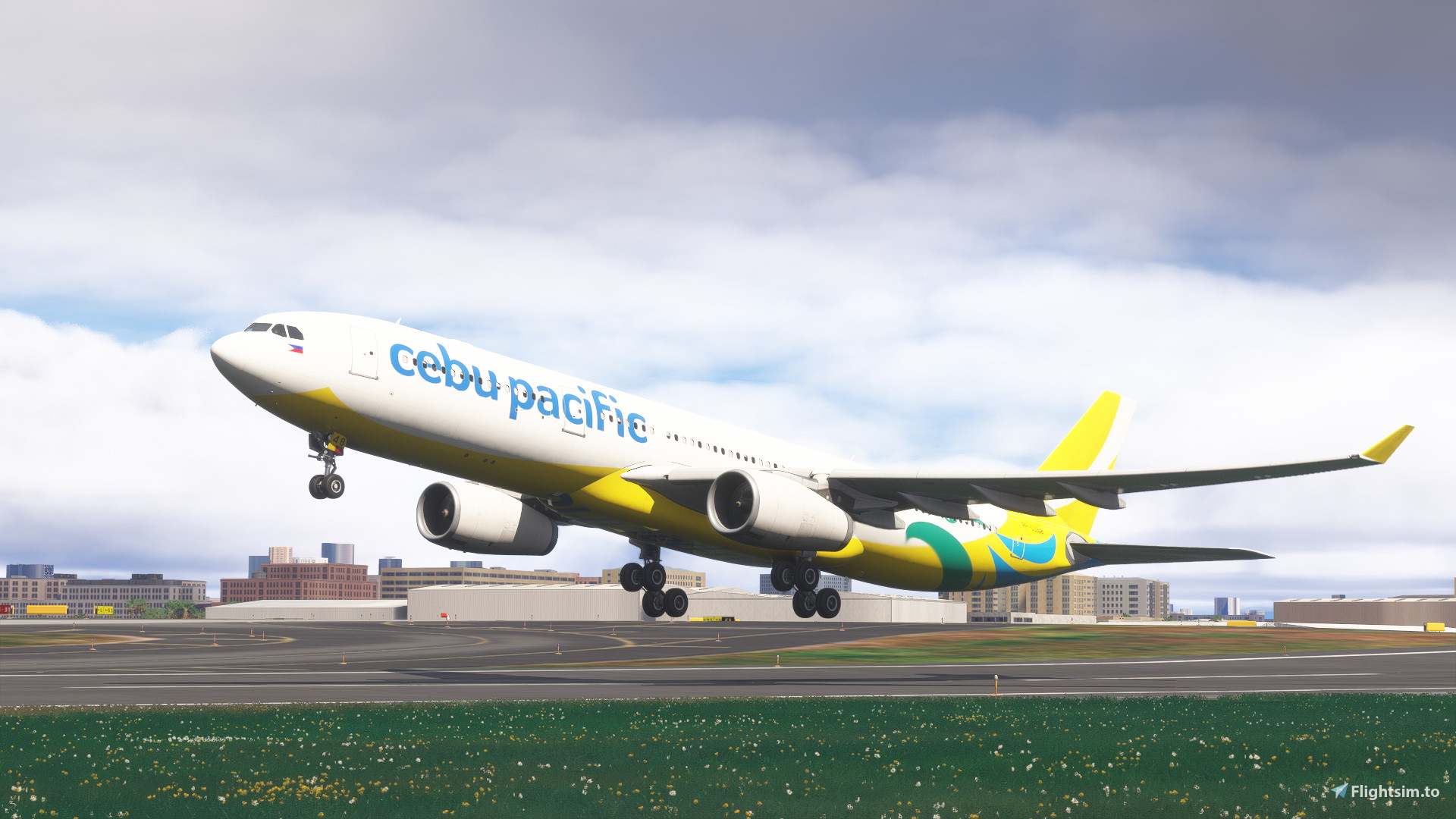 Inibuilds Airbus A330-300(RR) Cebu Pacific RP-C3348 - Image 1