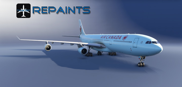 iniBuilds Airbus A340-300 | Air Canada - C-FYLG 4K [No Cabin] - Image 1