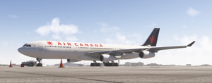 iniBuilds Airbus A340-300 | Air Canada - C-FYLU thumbnail 3