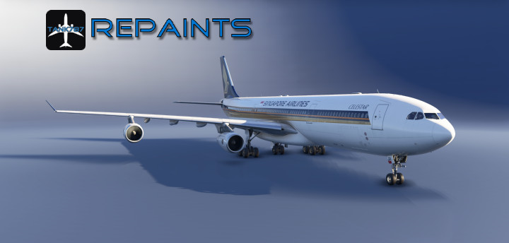 iniBuilds Airbus A340-300 | Singapore Airlines - 9V-SJA - Image 1