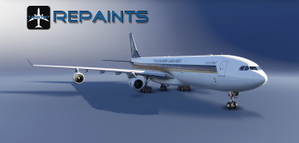 iniBuilds Airbus A340-300 | Singapore Airlines - 9V-SJA thumbnail 1