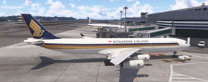 iniBuilds Airbus A340-300 | Singapore Airlines - 9V-SJA thumbnail 2