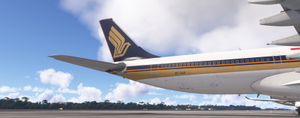 iniBuilds Airbus A340-300 | Singapore Airlines - 9V-SJA thumbnail 4
