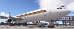 iniBuilds Airbus A340-300 | Singapore Airlines - 9V-SJA thumbnail 5