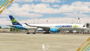 Inibuilds Airbus A350-1000 Air Caraïbes 2017 Fleet 4K thumbnail 9
