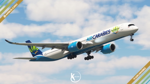 Inibuilds Airbus A350-1000 Air Caraïbes 2017 Fleet 4K thumbnail 14