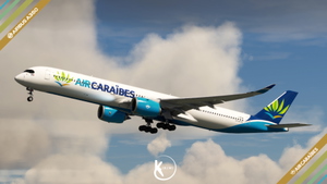Inibuilds Airbus A350-1000 Air Caraïbes 2017 Fleet 4K thumbnail 2