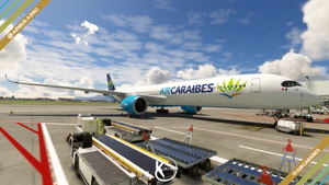 Inibuilds Airbus A350-1000 Air Caraïbes 2017 Fleet 4K thumbnail 3