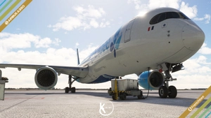 Inibuilds Airbus A350-1000 French Bee Fleet 4K thumbnail 4