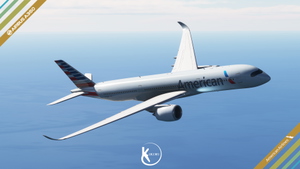 Inibuilds Airbus A350-900 American Airlines 2013 4K thumbnail 10