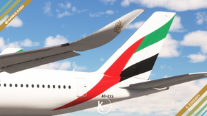 Inibuilds Airbus A350-900 Emirates 2005 4K thumbnail 5