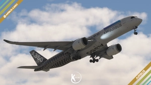 Inibuilds Airbus A350-900 Airbus Industries Carbon Liveries 4K thumbnail 8