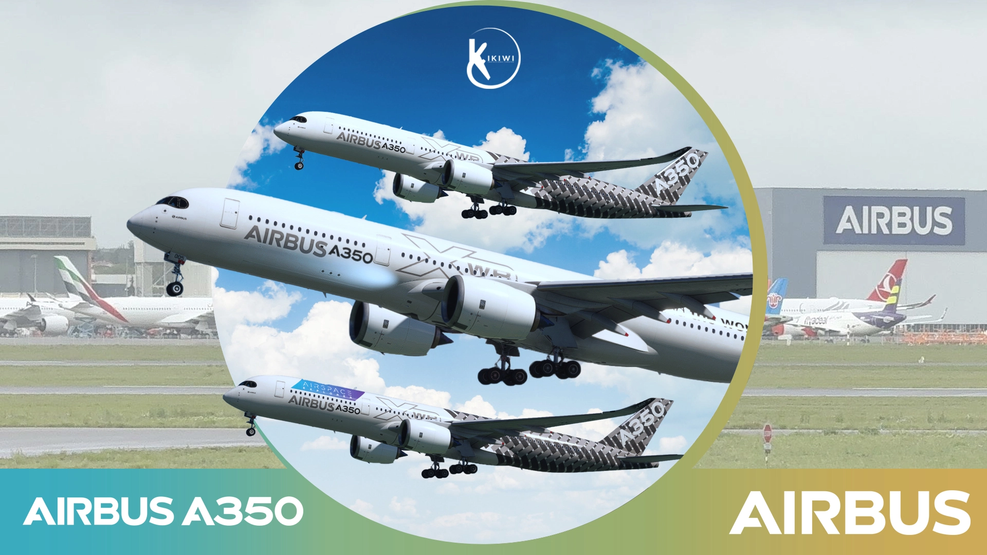Inibuilds Airbus A350-900 Airbus Industries Carbon Liveries 4K - Image 1