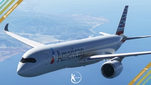 Inibuilds Airbus A350-900 American Airlines 2013 4K thumbnail 11