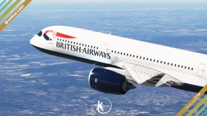 Inibuilds Airbus A350-900 British Airways 4K thumbnail 10