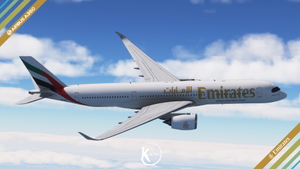 Inibuilds Airbus A350-900 Emirates 2005 4K thumbnail 16