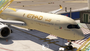Inibuilds Airbus A350-900 Etihad Airways 4K thumbnail 2