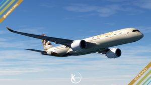 Inibuilds Airbus A350-900 Etihad Airways 4K thumbnail 10