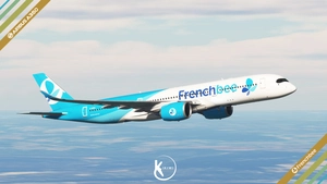 Inibuilds Airbus A350-900 French Bee Fleet 4K thumbnail 10