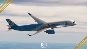 Inibuilds Airbus A350-900 French Bee Fleet 4K thumbnail 9