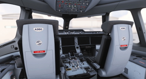 iniBuilds Airbus A350 | Cockpit Seatback Logos thumbnail 2