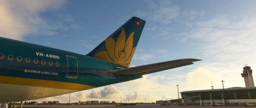 Inibuilds Airbus A350 Vietnam Airlines VN-A886