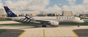 Inibuilds Airbus A350 Vietnam Airlines VN-A897 (Skyteam) thumbnail 2