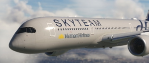 Inibuilds Airbus A350 Vietnam Airlines VN-A897 (Skyteam) thumbnail 4