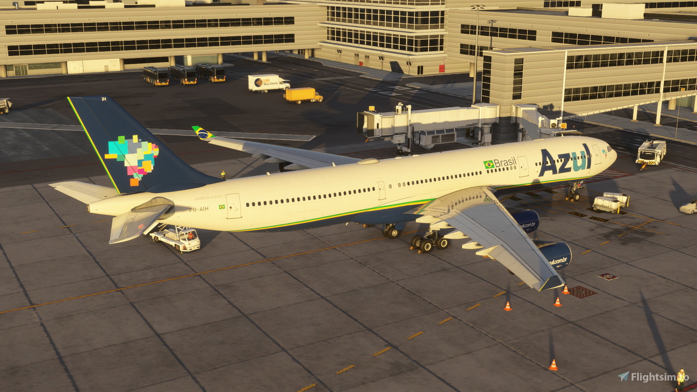 iniBuilds Azul A340-300 for Microsoft Flight Simulator | MSFS