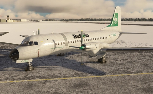 iniBuilds NAMC YS-11 | Buffalo Airways (Fictional) C-FBAF