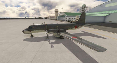 Inibuilds NAMC YS-11EB Japan Air Self Defense Force 02-1159