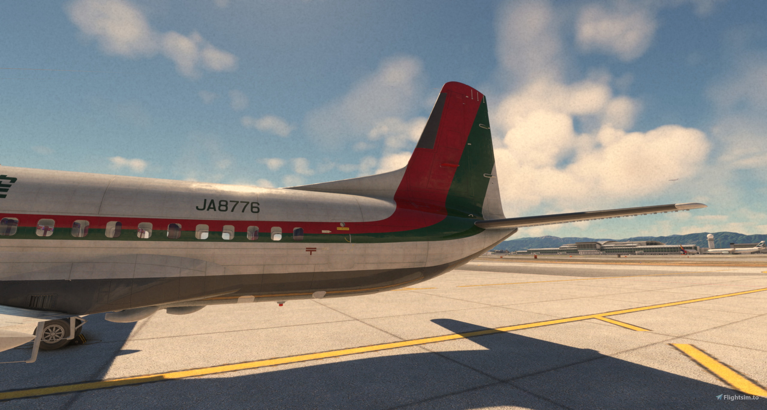 Inibuilds NAMC YS-11 Toa Domestic Airlines JA8776 