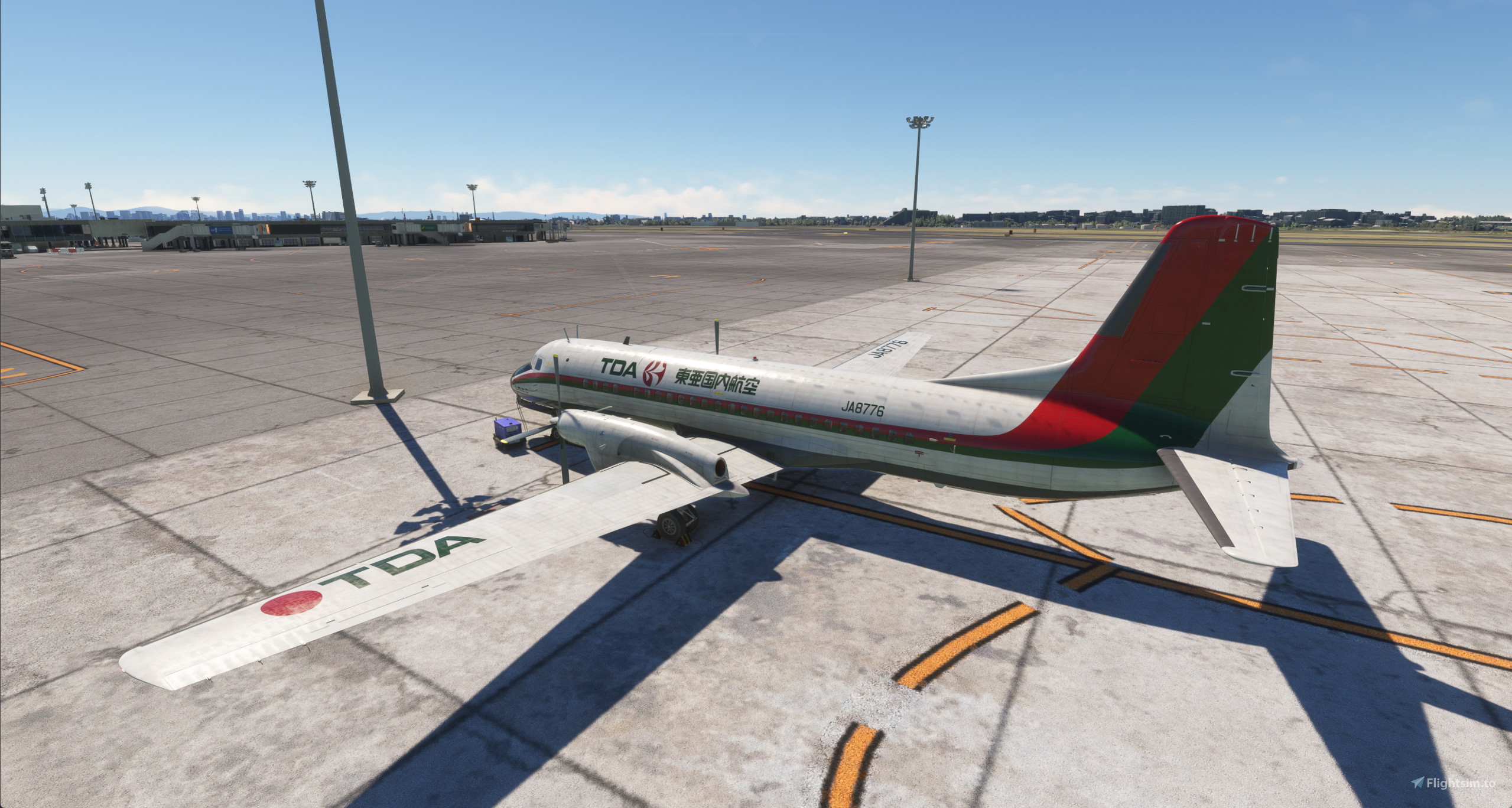 Inibuilds NAMC YS-11 Toa Domestic Airlines JA8776 