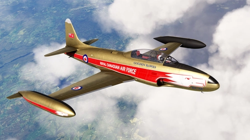 iniBuilds T-33 Jet Trainer - Golden Hawks (25100)