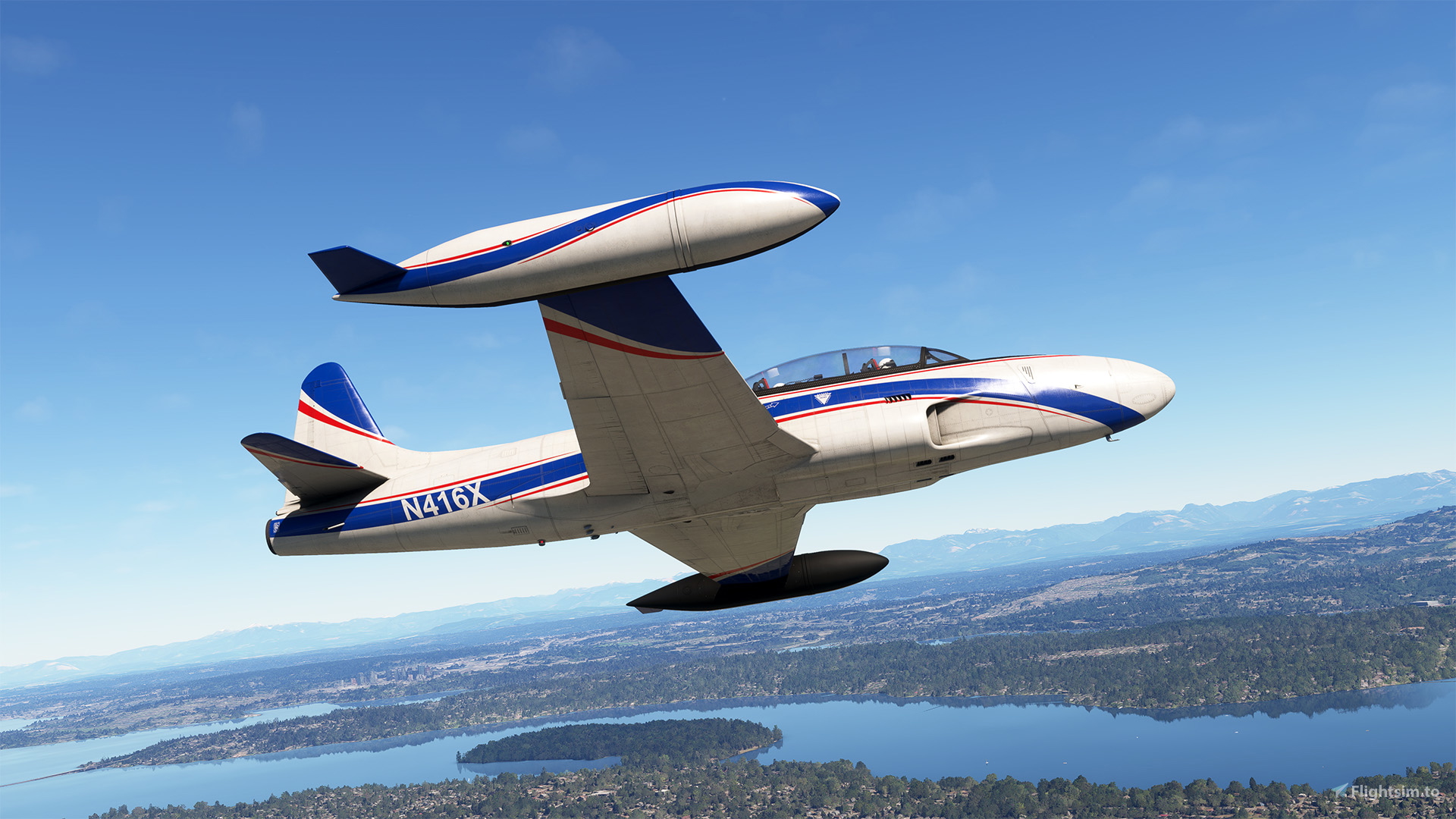iniBuilds T-33 Jet Trainer - N416X for Microsoft Flight