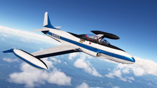 iniBuilds T-33 Jet Trainer - N416X (Classic Livery)