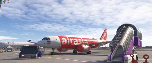Inibuilds V2 A320 MSFS2024 Thai Air Asia HS-BBQ