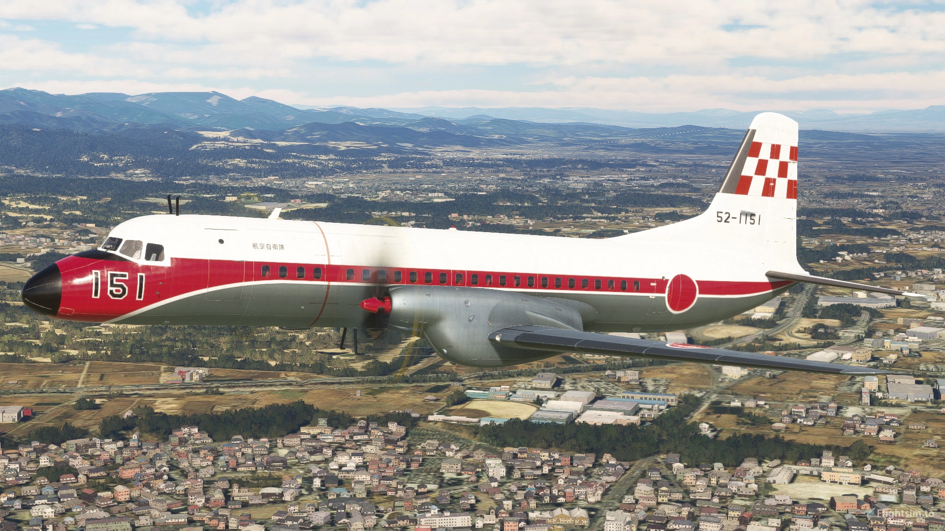 iniBuilds/Microsoft NAMC YS-11]Japan Air Self-Defense Force￤52