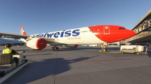 iniBuilds/MS A330-300 Edelweiss HB-JHQ