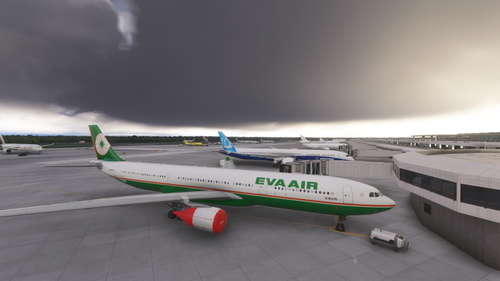 iniBuilds/MS A330-300 EVA Air B-16335