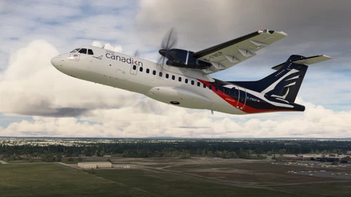 Inter Canadian | C-FNCP | Asobo ATR 42-600 | 4K