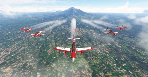 IRIS PC-21 Indonesian Air Force Jupiter Aerobatic Team [FICTIONAL]