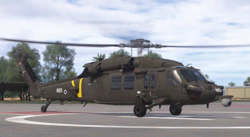 Miltech Simulation MH-60 Israeli Air Force UH-60 "Yanshuf" 820, 124th Squadron 1994-2011