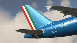 ITA Airways | Pack w/ Cabin | Fenixsim Airbus A319 thumbnail 4