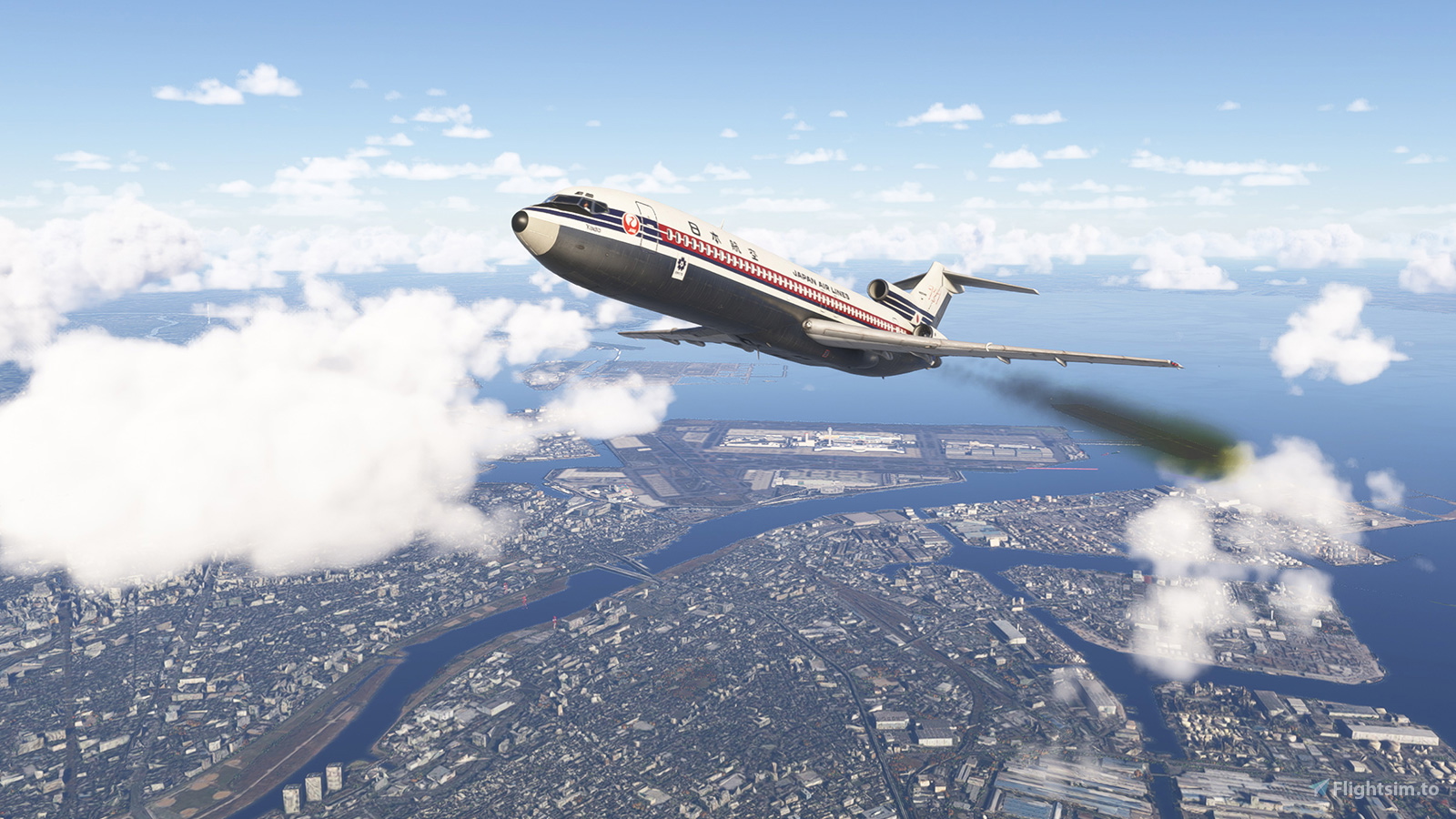 Japan Air Lines Boeing 727 (JA8315 “Yodo”) – with EXPO '70 Logo