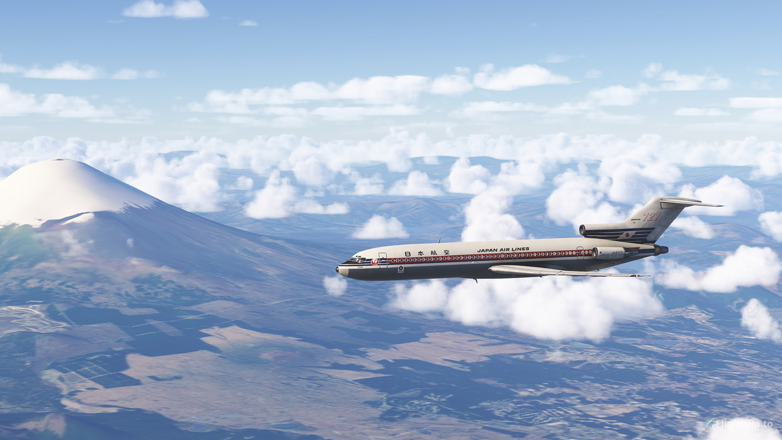 Japan Air Lines Boeing 727 (JA8315 “Yodo”) – with EXPO '70 Logo