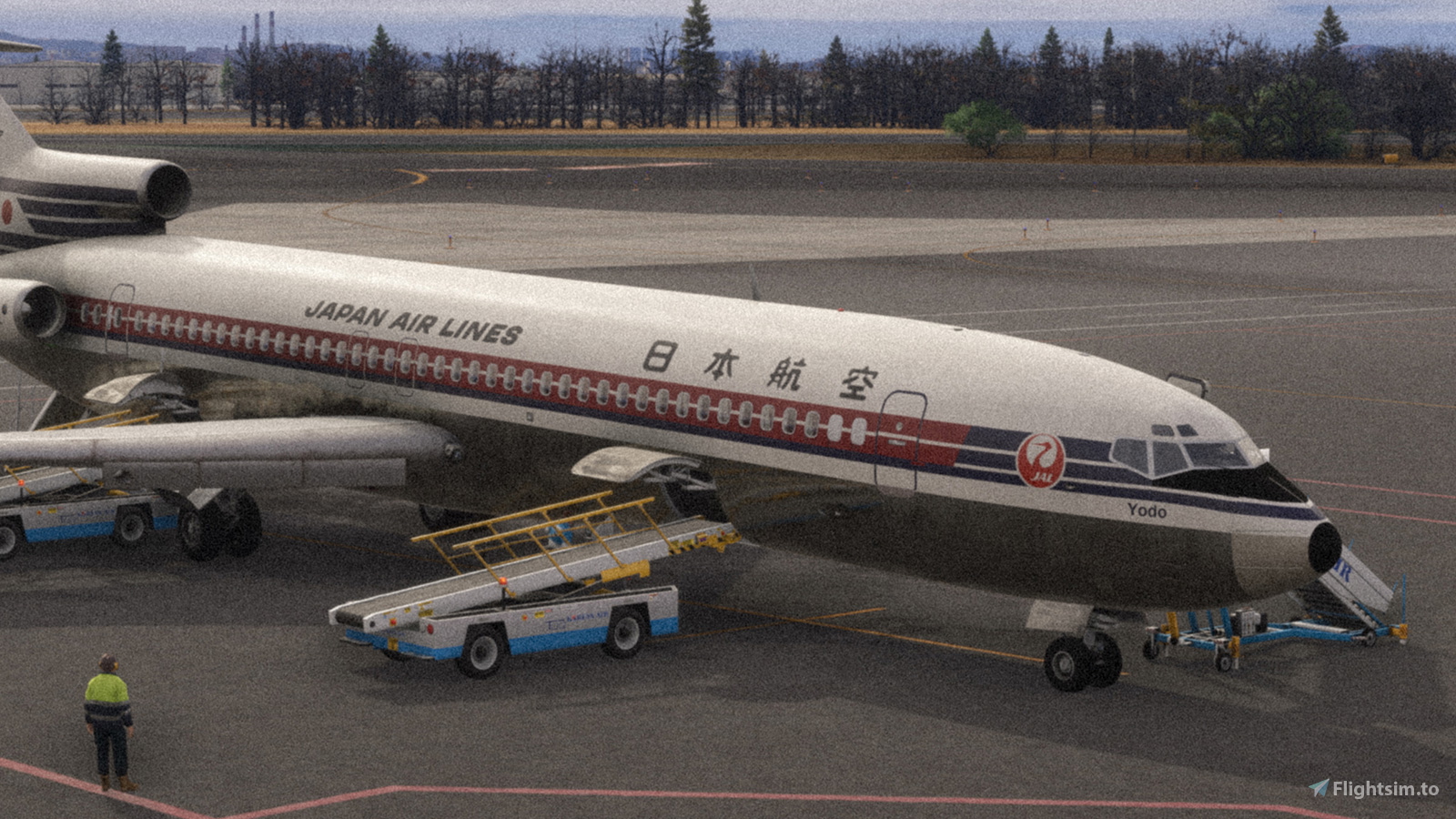 Japan Air Lines Boeing 727 (JA8315 “Yodo”) – with EXPO '70 Logo